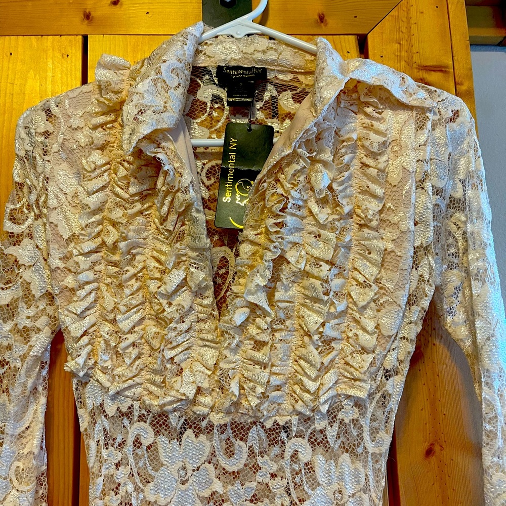 Beautiful new dress, satin/silk w/tagd.